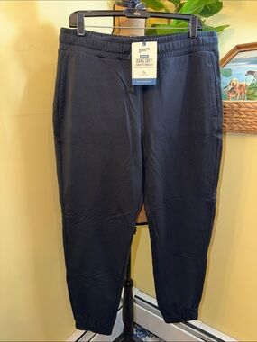 Duluth Trading Co Black Women's Track Joggers